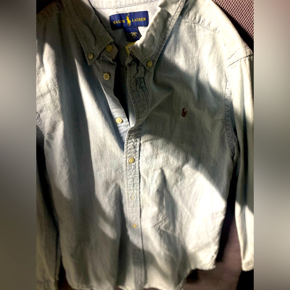 Ralph Lauren Iconic Oxford Shirt boys youth XL 18-20